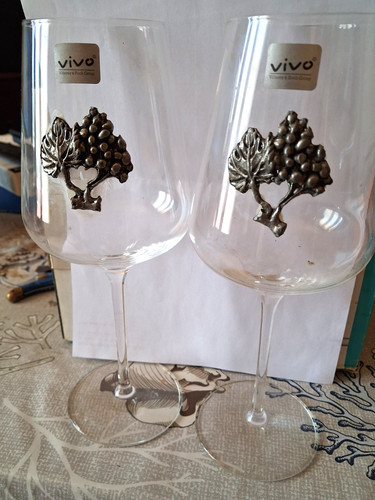 Lot verres à vin rouge - vin,