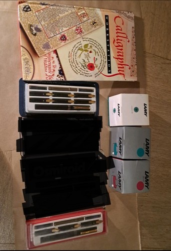 Lot calligraphy osmiroid - lot,