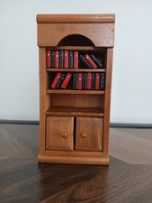 Bibliothèque ancienne pour Maison de poupée