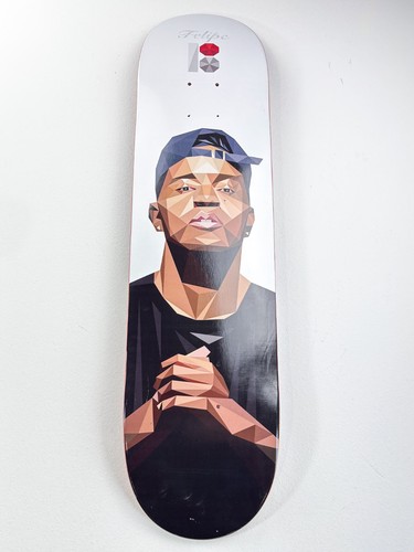Deck skateboard felipe gustavo - skateboard,
