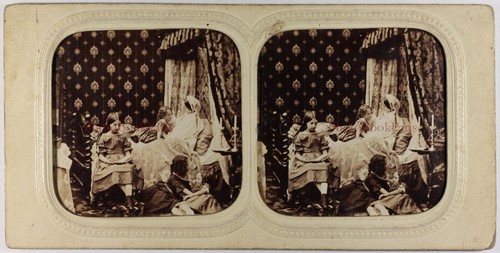 Famille chambre coucher - chambre, à