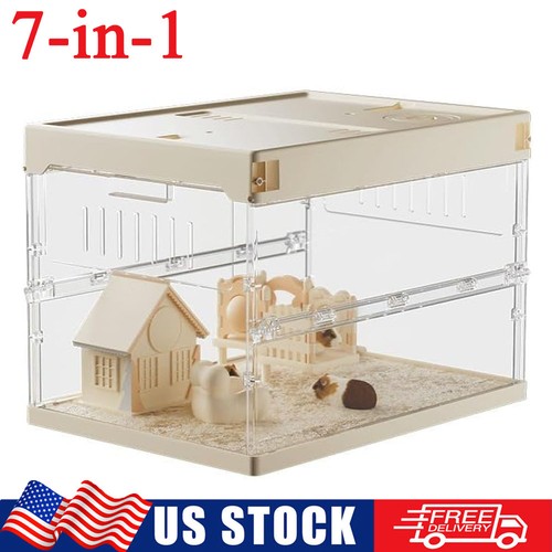 Acrylic hamster cage - acrylic,