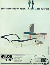 Advertising 0223 1960 Nylor Arc Eyeglass Frames
