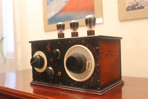 Tube radio tsf - tsf, france