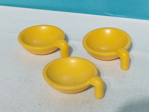 Playmobil assiettes cabane - x3,