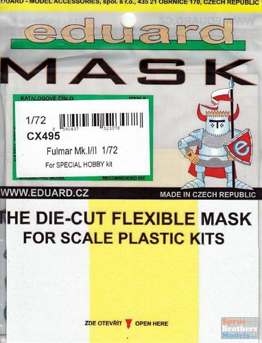 Educx495 eduard mask - 1:72,