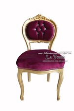 Siège Luigi XV Chaise Musique