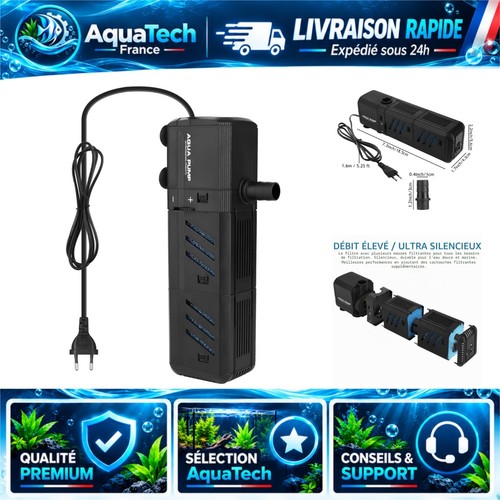 Filtre aquarium interne - , 8w