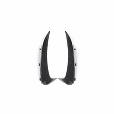 For Benz C-Class W205 C63 Carbon Fiber REAR BUMPER SIDE VENT CANARDS TRIM 15-21