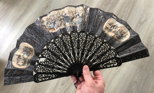 Ancien grand eventail - ancien,