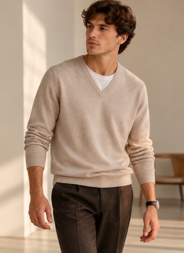 Pull homme 100 - pull, cachemire