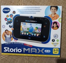 Jeux Jouet VTECH -Storio MAX 2.0 Bleu  Version FR -TABLETTE TACTILE ENFANT/ NEUF