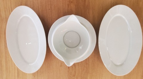 Lot sauciere plats - lot, sauciere+2
