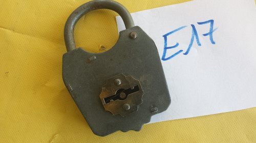 E17 ancien cadenas - cadenas, métal