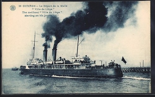 Carte postale ostende - carte,