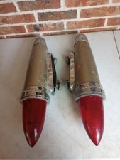 1950's SUPERIOR CADILLAC PONTIAC AMBULANCE HEARSE BULLET TORPEDO LIGHTS RAT ROD