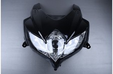 Carénage Avant / Tête de Fourche Noir  + Optique SUZUKI GSXR 600 GSX-R 2008-2010