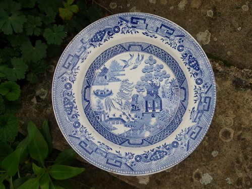 Grand plat creux circulaire - plat,
