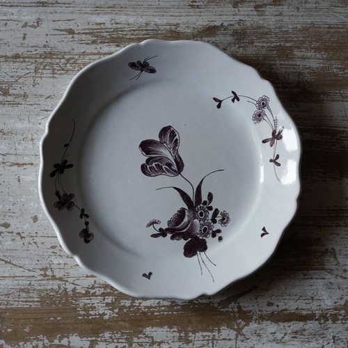 Assiette ancienne faience - ancienne,