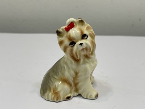 Figurine porcelaine chien - en,