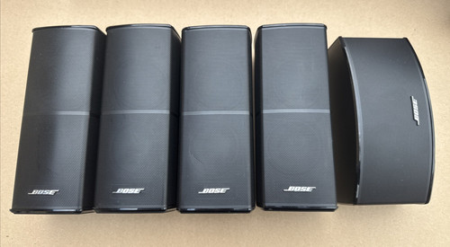 Bose jewel cube speakers black - bose,