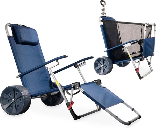 Chariot plage en 1 - de, 2