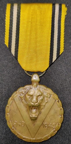 Ww2 médaille belge - médaille,