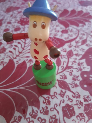 Jouet ancien vache articulée - vache,