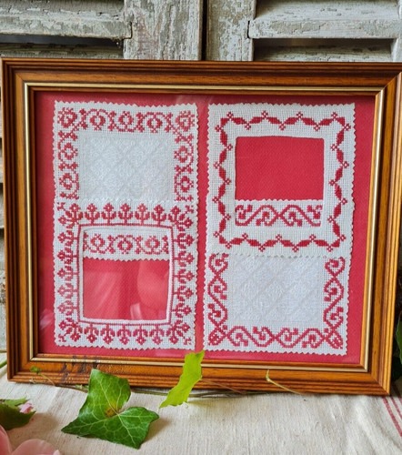 Ancienne broderie point - ancienne,