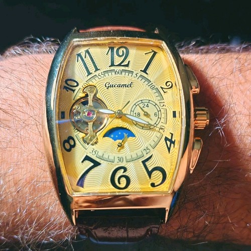Gucamel montre homme tonneau - montre,