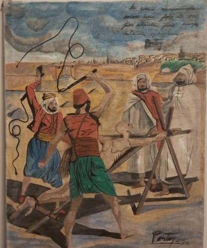 Tableau signé daté - datÉ, pontoy