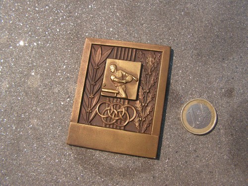 Medaille olympique tennis de - medaille,
