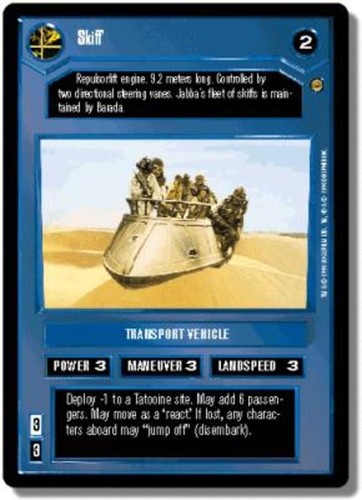 Skiff star wars ccg - (d),