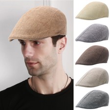 Bérets Pour Hommes Chapeau De Livreur De Journaux Casquettes De Peintre À /