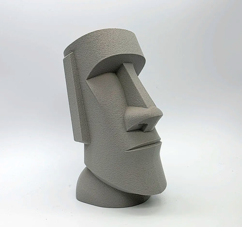 Tête moai ile de pâques - ile,