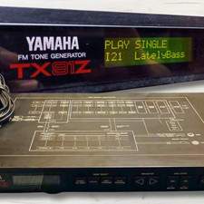 YAMAHA TX81Z FM Tone Generator Rackmount Module Synthesizer Tested Working Used