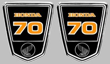 2 x STICKER DAX 70 ORANGE