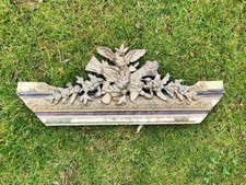 Fronton de Miroir Ancien en