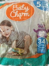 COUCHES BEBE BABY CHARM N°5 JUNIOR - 11/25 KG