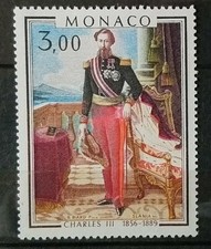Monaco Timbre N°1196 Prince Charles III / Tableau / NEUF** / 1979