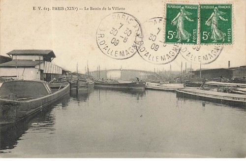 Paris xix bassin de - -, le