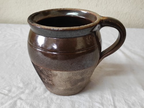 Ancien petit pot graisse - petit,