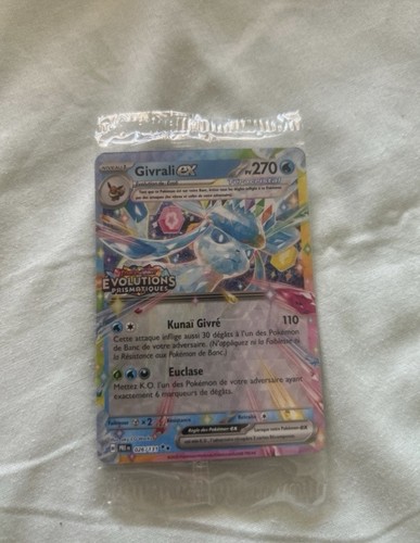 Carte pokémon givrali - carte, ex