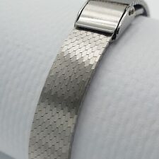 Bracelet Acier inox Mesh 14mm - Steel mesh strap Vintage Stainless Steel Neuf