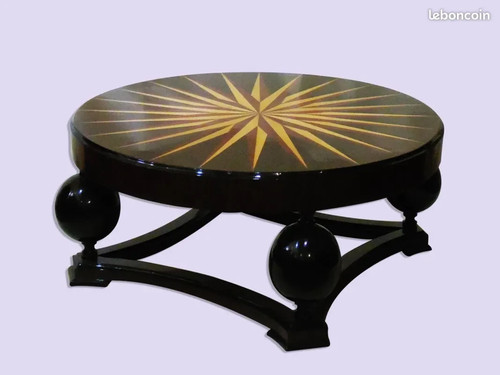 Table basse ronde - en, bois