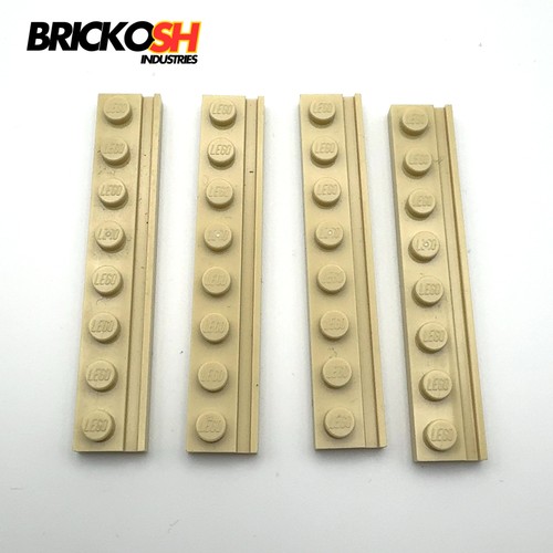 Lego 4510 tan plate - x4,