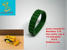 1 chenille vert pour Matchbox
