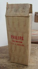 ANTIQUE PHILIPS LARGE BULB TUBE DCG TRANSMITTER 5 / 5000GB LAMP