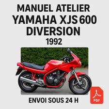 Manuel Atelier Yamaha XJS 600