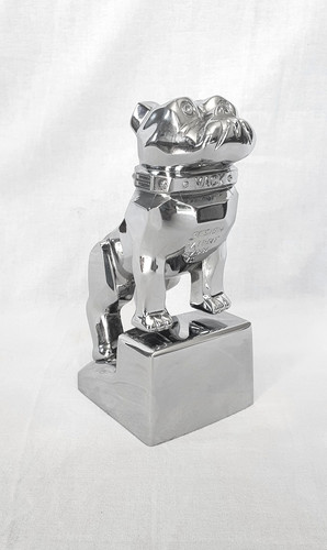 Mascotte chrome bulldog camion - chrome,